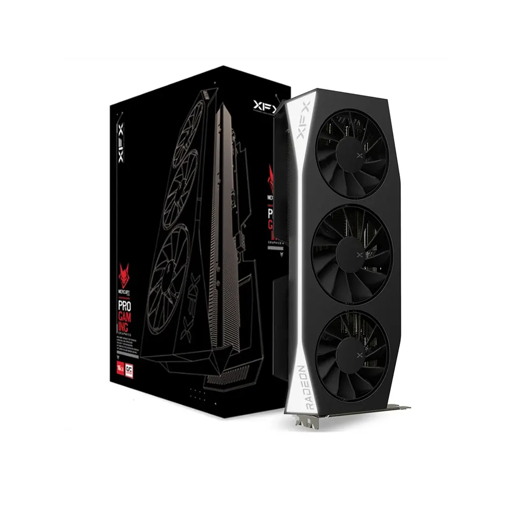 XFX Mercury AMD Radeon RX 9060 XT OC Gaming Edition, 16GB GDDR6 Видео карта