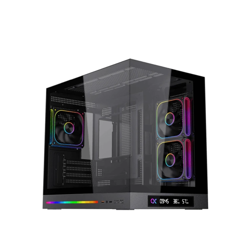 Xigmatek Cloud M DGT 3AF Black Компютърна кутия