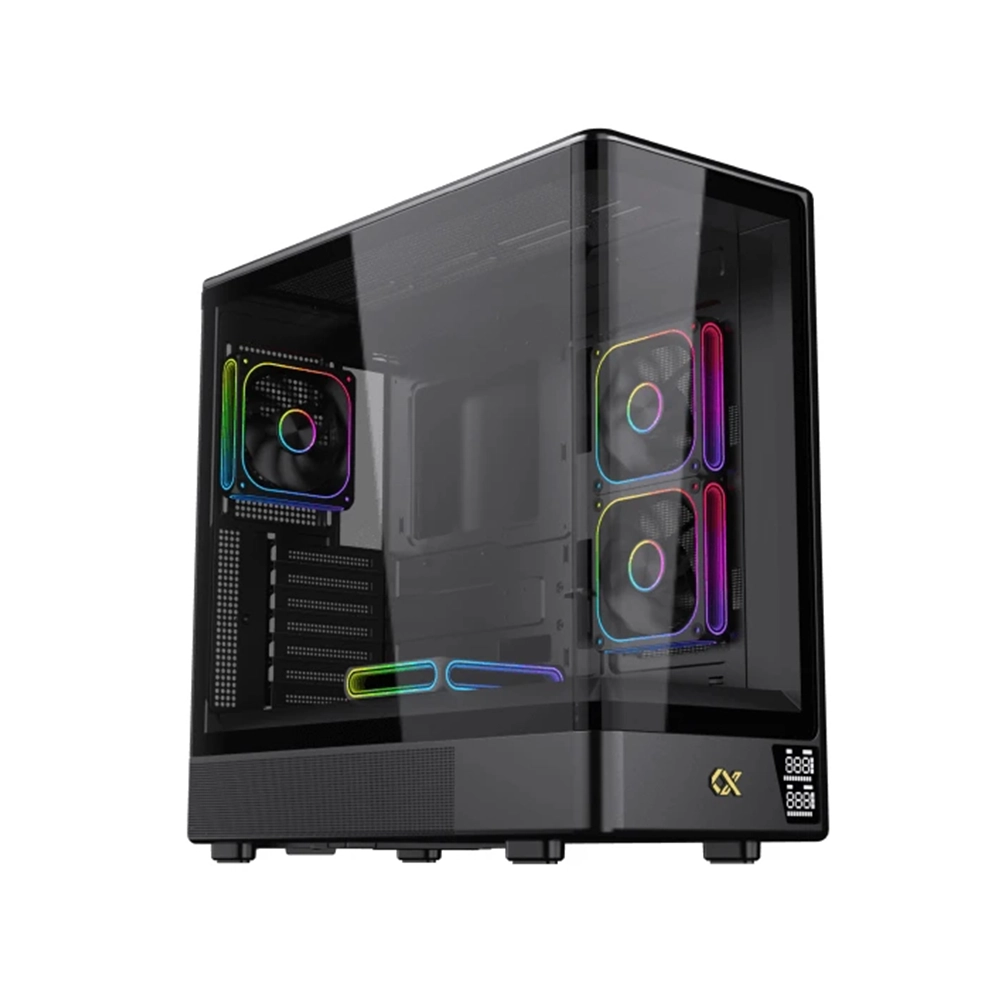 Xigmatek Moon DGT Black Компютърна кутия
