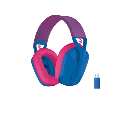 Logitech G435 Blue Lightspeed Wireless Безжични геймърски слушалки с микрофон