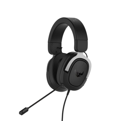ASUS TUF Gaming H3 Silver Геймърски слушалки с микрофон