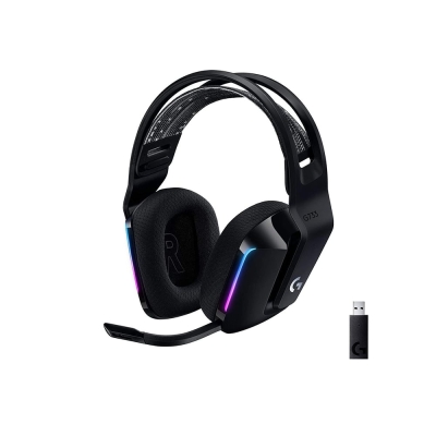 Logitech G733 Black Lightspeed Wireless RGB Безжични геймърски слушалки с микрофон