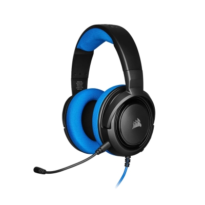 Corsair HS35 Blue Геймърски слушалки с микрофон