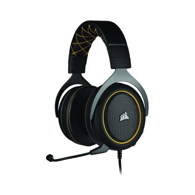 Corsair HS60 Pro Yellow Геймърски слушалки с микрофон