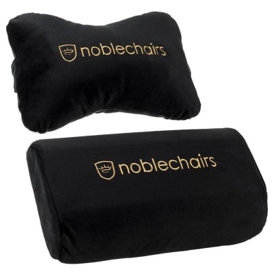 noblechairs EPIC/ICON/HERO Black/Gold Комплект възглавнички за опора