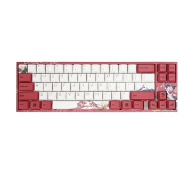 Ducky x Varmilo MIYA Pro Koi 65% Геймърска механична клавиатура с Cherry MX Red суичове
