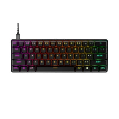 SteelSeries Apex Pro Mini Геймърска механична клавиатура със OmniPoint регулируеми суичове
