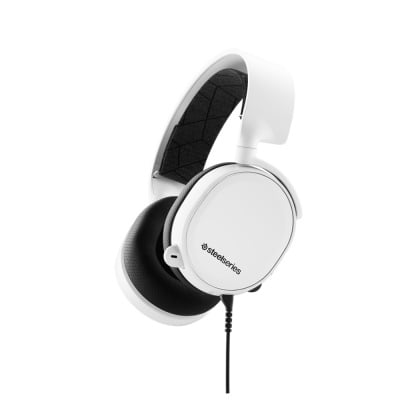 SteelSeries Arctis 3 White 2019 Edition Геймърски слушалки с микрофон