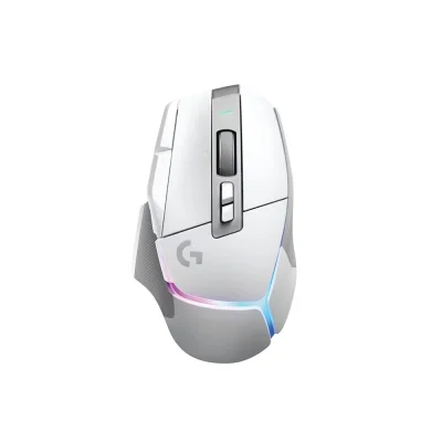 Logitech G502 X Plus White Wireless Геймърска безжична мишка