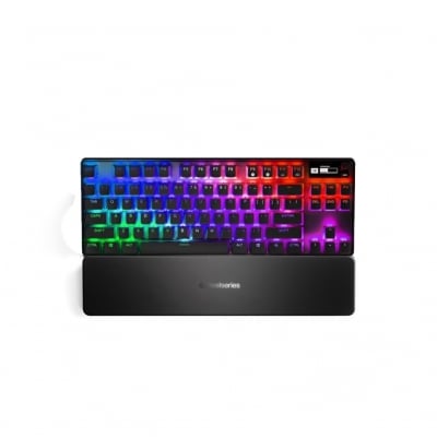 SteelSeries Apex Pro TKL Wireless 2023 US Безжична геймърска механична клавиатура със OmniPoint регулируеми суичове