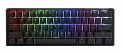 Ducky One 3 Mini Classic 60% Hot-Swappable RGB Геймърска механична клавиатура с Cherry MX Speed Silver суичове