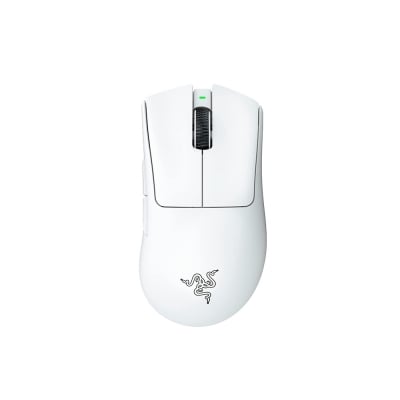 Razer Deathadder V3 Pro White Безжична геймърска оптична мишка