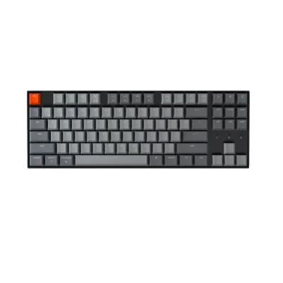 Keychron K8 Hot-Swappable TKL RGB Геймърска механична клавиатура с Gateron Optical Brown суичове