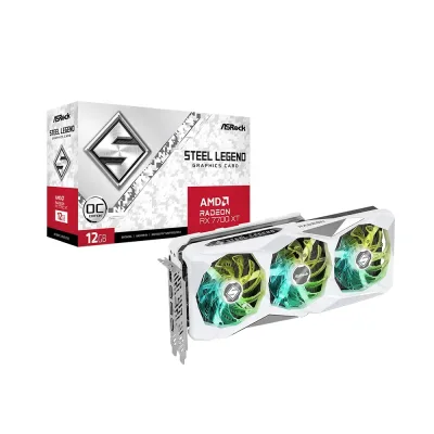 ASRock AMD Radeon RX 7700 XT Steel Legend 12GB GDDR6 OC Edition Видео карта