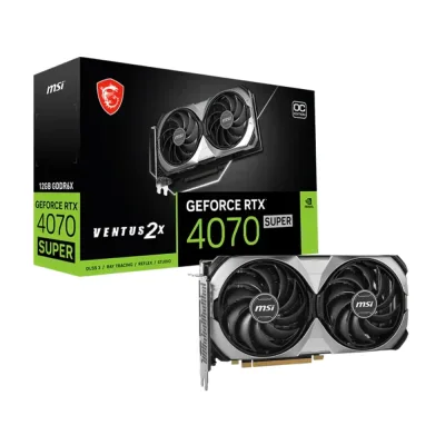 MSI GeForce RTX 4070 SUPER 12GB GDDR6X VENTUS 2X OC Edition Видео карта