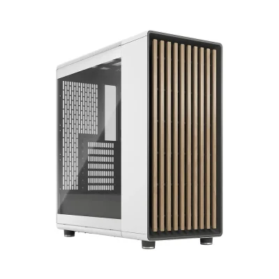 Fractal Design North Chalk White TG Clear Компютърна кутия