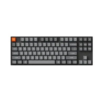 Keychron K8 Max TKL QMK/VIA Hot-Swappable RGB Безжична геймърска механична клавиатура с Keychron Super Brown суичове