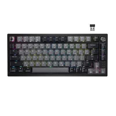 Corsair K65 Plus RGB 75% Wireless Безжична геймръска механична клавиатура с Corsair MLX Fusion Tactile Yellow суичове