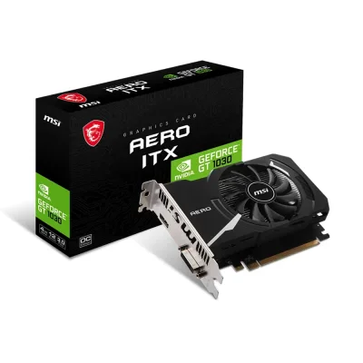 MSI GeForce GT 1030 AERO ITX 4GD4 OC, 4GB DDR4 Видео карта