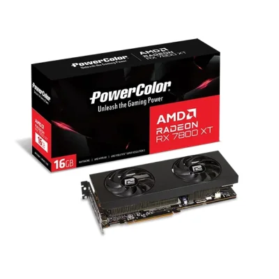 PowerColor AMD Radeon RX 7800 XT, 16GB GDDR6 Видео карта