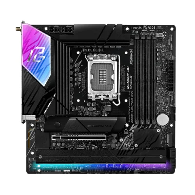 ASRock B860M Phantom Gaming Lightning WiFi, LGA1851, DDR5, WiFi Дънна платка