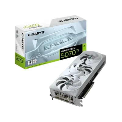 Gigabyte GeForce RTX 5070 Ti EAGLE OC ICE SFF, 16GB GDDR7 Видео карта