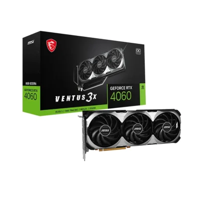 MSI GeForce RTX 4060 VENTUS 3X 8G OC, 8GB GDDR6 Видео карта