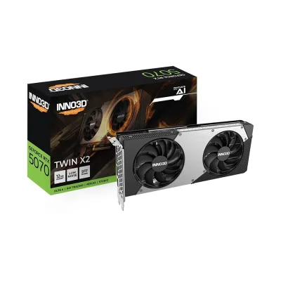 INNO3D GeForce RTX 5070 TWIN X2, 12GB GDDR7 Видео карта