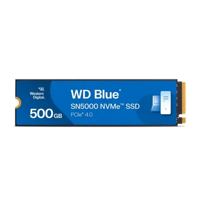 Western Digital Blue SN5000 500GB M.2 PCIe Gen4 NVMe SSD Диск