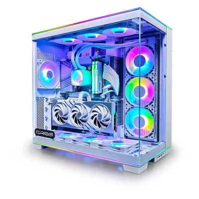 G:RIGS Supernova Ultra (Intel) White 4070 TI Super Edition Геймърски компютър