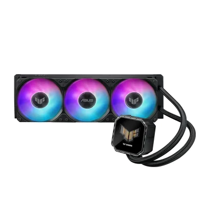ASUS TUF Gaming LC III 360 ARGB LCD Black AIO Воден охладител за процесор