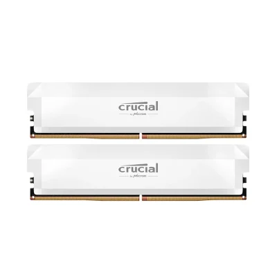 Crucial Pro Overclocking White 32GB (2x16), DDR5, 6000 MHz, CL36, AMD EXPO & Intel XMP Рам памет
