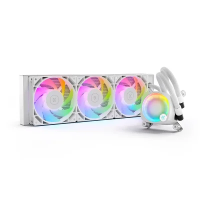 EKWB EK-Nucleus AIO CR360 Lux D-RGB White 360mm RGB AIO Воден охладител за процесор