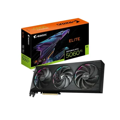 Gigabyte AORUS GeForce RTX 5060 Ti ELITE, 16 GB GDDR7 Видео карта