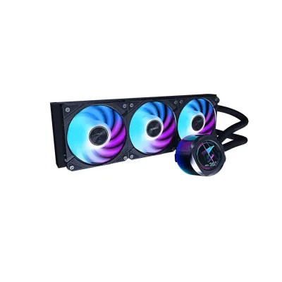 Gigabyte AORUS WATERFORCE X II 360 A-RGB Black AIO Воден охладител за процесор