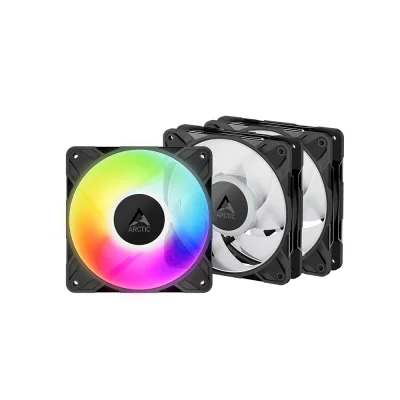 Arctic P12 Pro A-RGB 120mm Black Комплект вентилатори (3 броя)