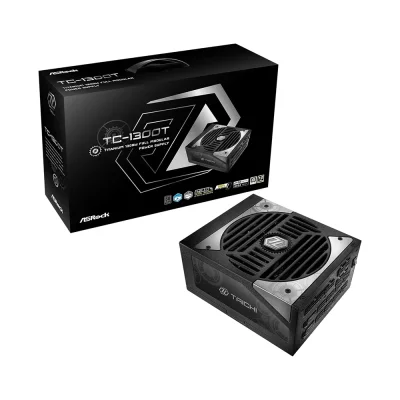 ASRock Taichi TC-1300T 1300W, 80 Plus Titanium, Модулно, PCIe Gen 5.1, ATX 3.1 Захранване за компютър