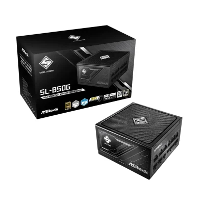 ASRock Steel Legend SL-850G 850W, 80 Plus Gold, Модулно, PCIe 5.1, ATX 3.1 Захранване за компютър