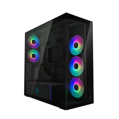 Arctic Xtender VG Mirror Black Компютърна кутия