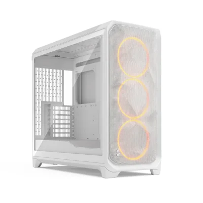 Fractal Design Meshify 3 XL White RGB TG Clear Tint Компютърна кутия
