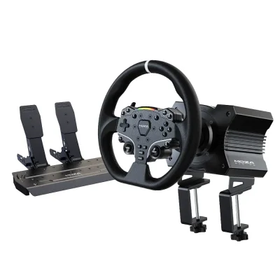 (Разопакован) MOZA R5 Bundle Геймърски волан с педали за PC