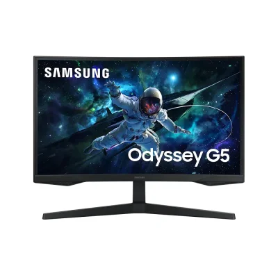 (Разопакован) Samsung Odyssey G55C 27CG552 27" VA, 165 Hz, 1 ms, QHD (2560 x 1440), FreeSync Premium, DisplayHDR 10, 1000R Curved Извит геймърски монитор