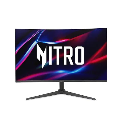 Acer Nitro XZ320QUS3bmiiphx 31.5" VA, 180Hz, 1ms, WQHD (2560 x 1440), AMD FreeSync Premium, VESA DisplayHDR 400, 1500R Curved Извит геймърски монитор