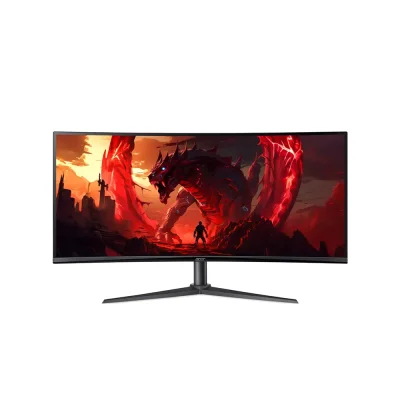 Acer Nitro XZ340CUHBIIPHX 34" VA, 100Hz, 1ms, WQHD (3440 x 1440), Adaptive-Sync, 1500R Curved Извит геймърски монитор