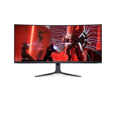 Alienware AW3423DW 34" QD-OLED, 175Hz, 0.1 ms, 21:9 WQHD (3440x1440), NVIDIA G-Sync Ultimate, VESA Display HDR True Black 400 Извит геймърски монитор