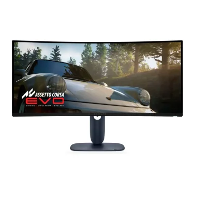 Alienware AW3425DW 34" QD-OLED, 240Hz, 0.03ms, 21:9 WQHD (3440 x 1440), VESA DisplayHDR True Black 400, AMD FreeSync Premium Pro 1800R Извит геймърски монитор 