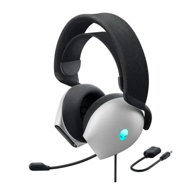 Alienware AW520H Lunar light Геймърски слушалки с микрофон