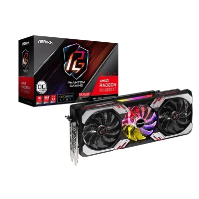 ASRock AMD Radeon RX 6800 XT Phantom Gaming 16GB GDDR6 OC Edition Видео карта