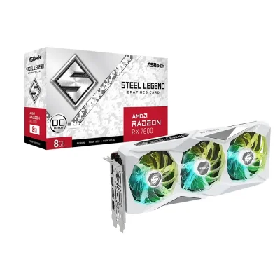 ASRock AMD Radeon RX 7600 Steel Legend 8GB GDDR6 OC Edition Видео карта