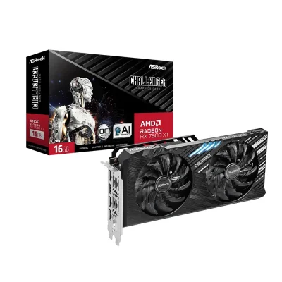 ASRock AMD Radeon RX 7600 XT Challenger 16GB GDDR6 OC Edition Видео карта